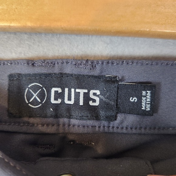 Cuts Clothing AO Jogger Pants Men's S Gray Stretch Lightweight Performance - Picture 3 of 8